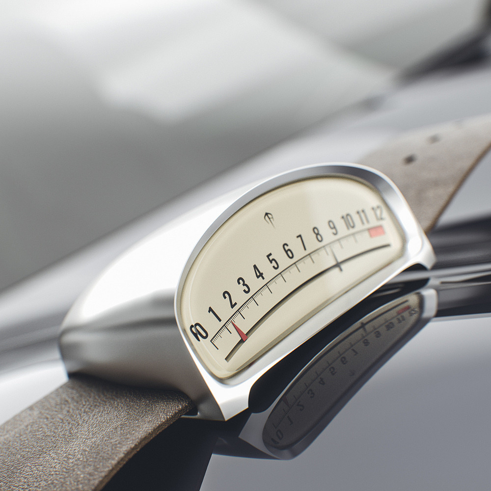 industrial design，Dashboard Watch，Retro，Wrist watch，Drive，