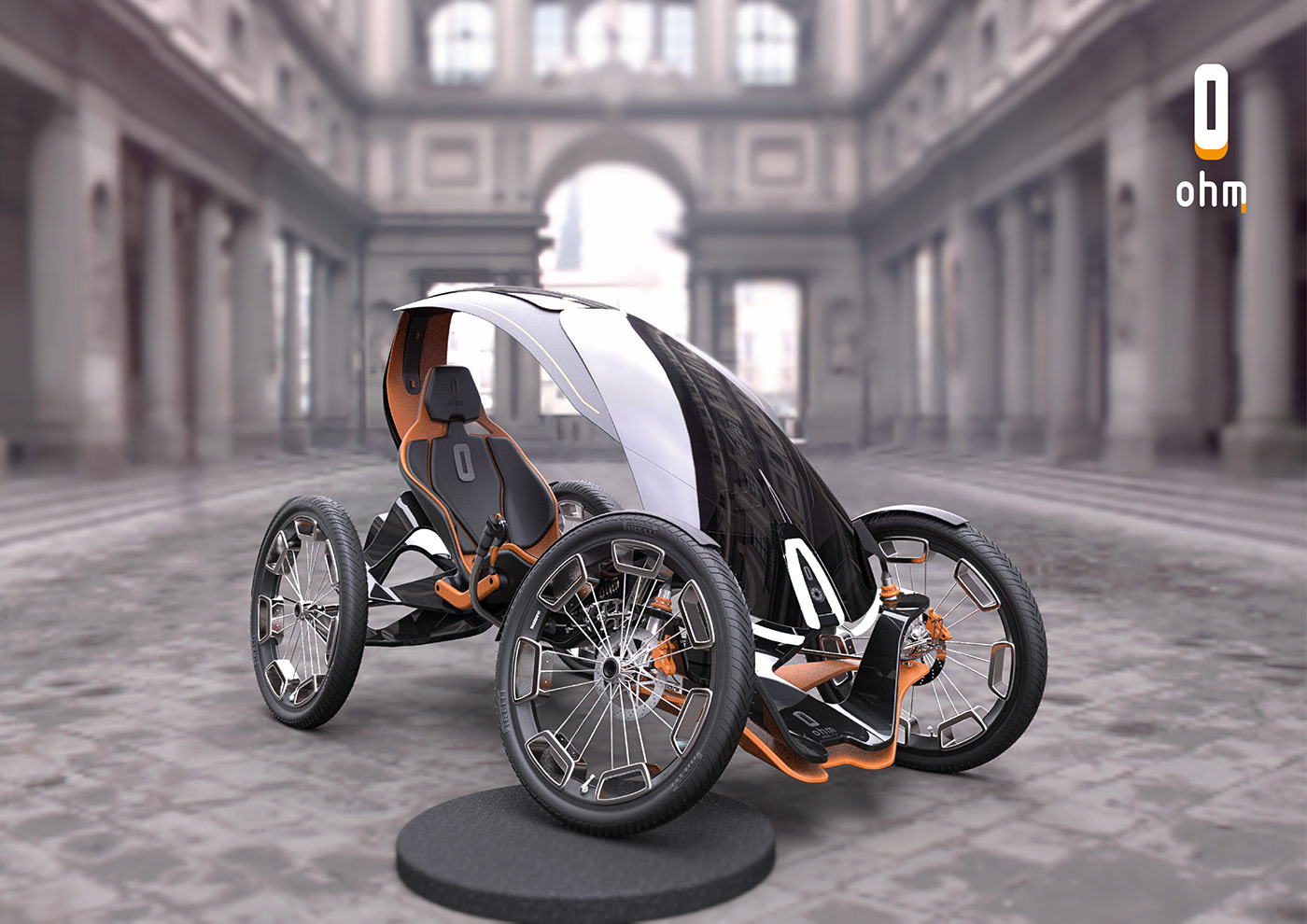 Ohm Mobile，Bicycle，vehicle，industrial design，