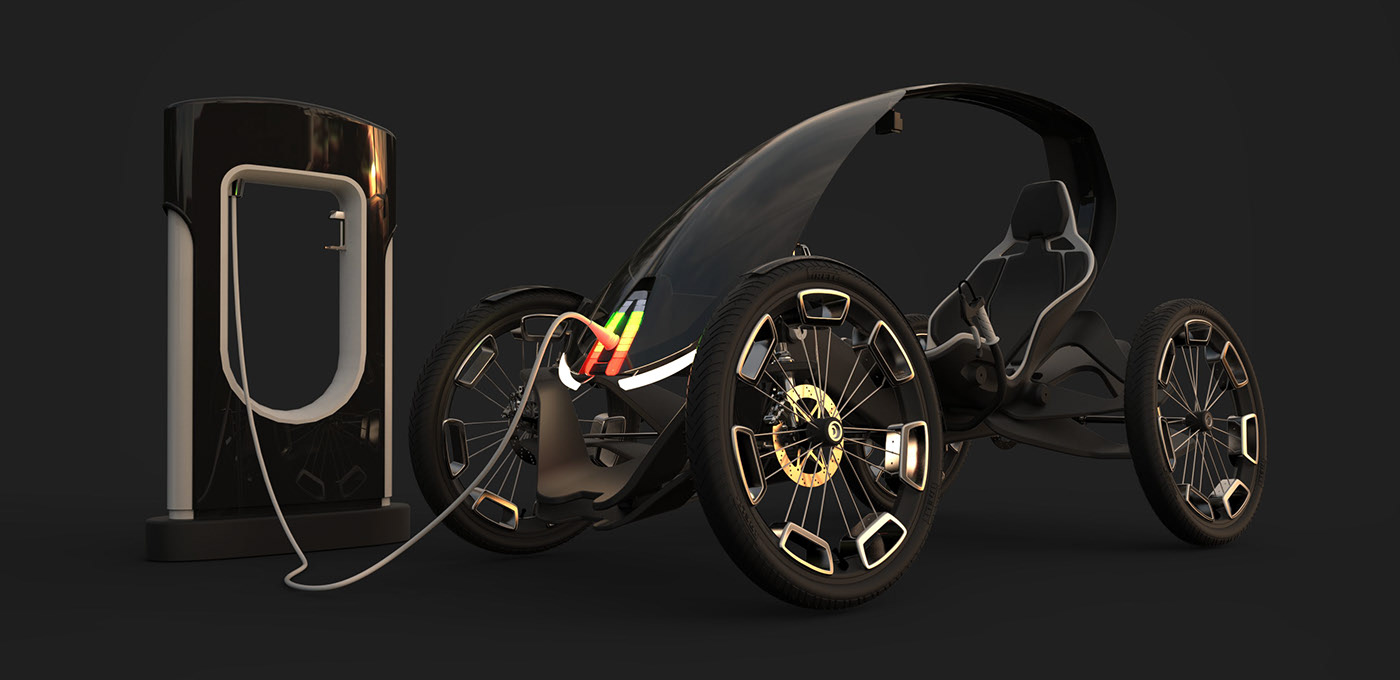 Ohm Mobile，Bicycle，vehicle，industrial design，