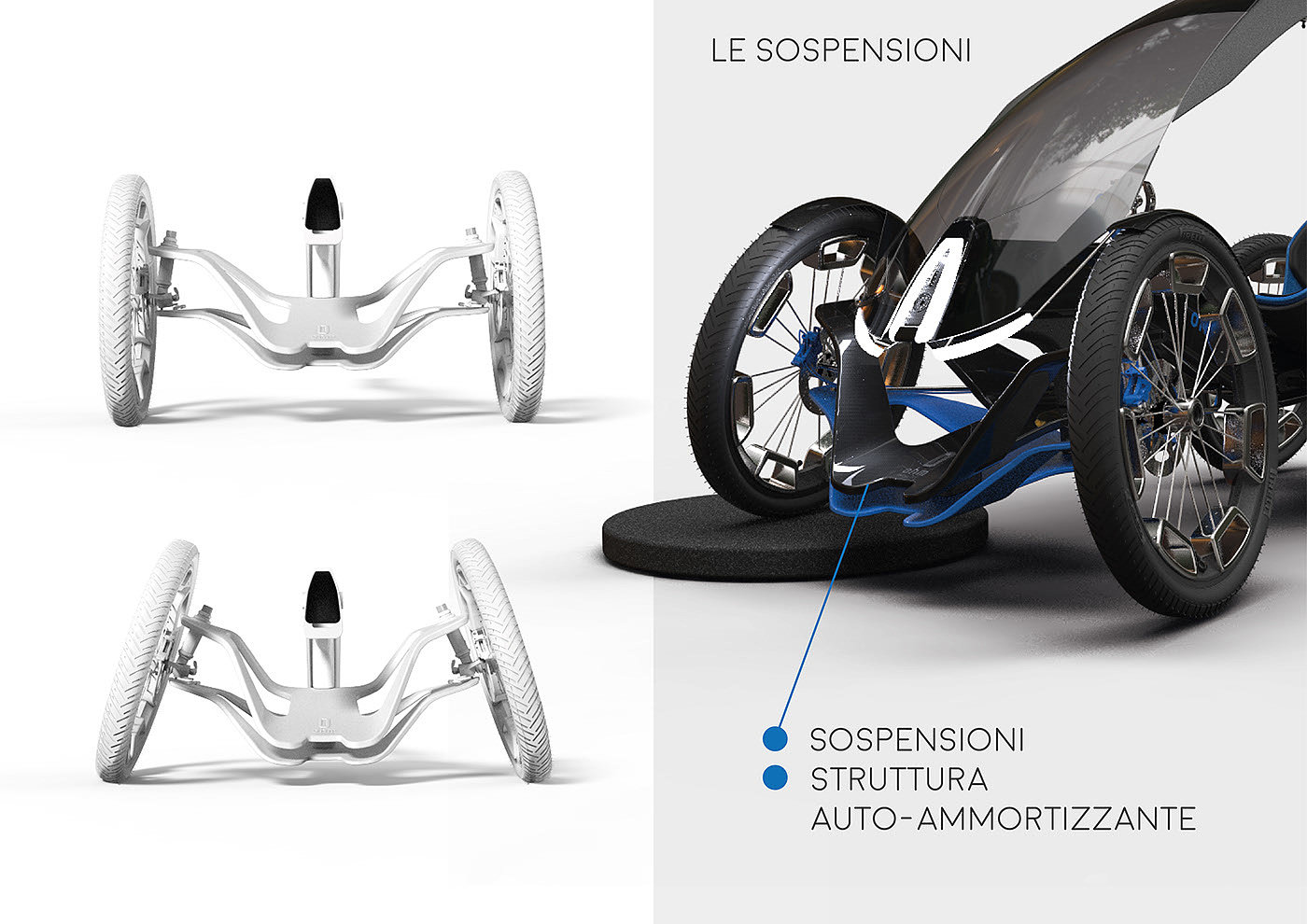 Ohm Velomobile，自行车，交通工具，工业设计，