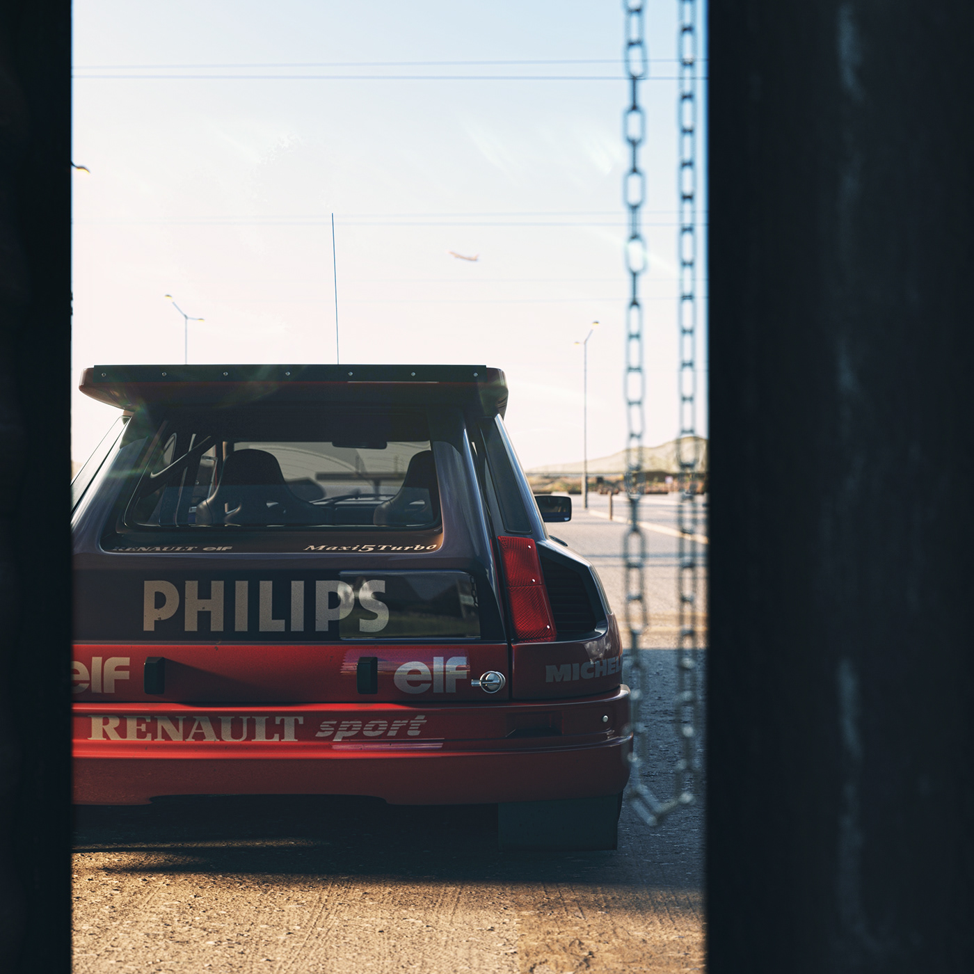 Goon _，Renault 5，renault，cgi，