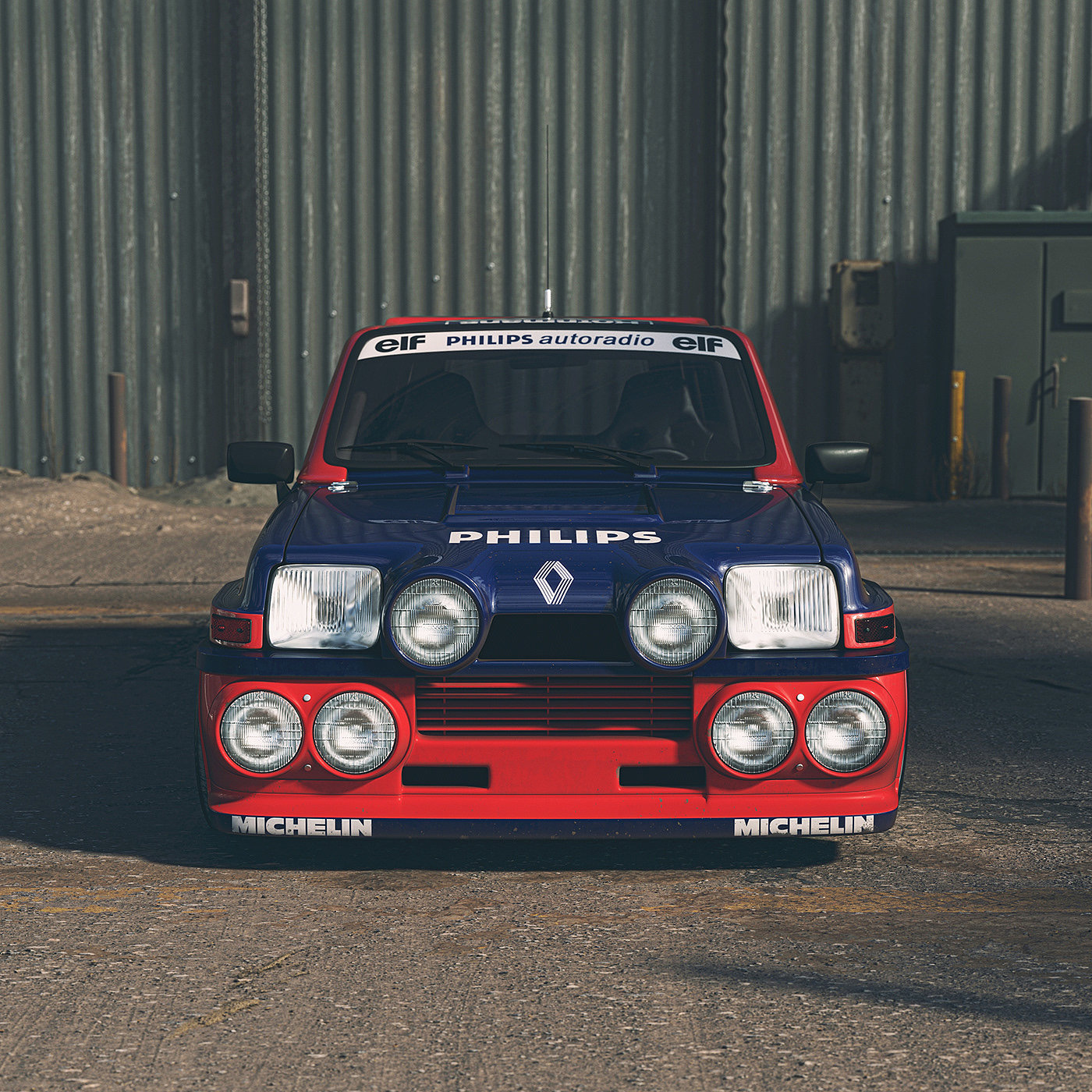 Goon _，Renault 5，renault，cgi，