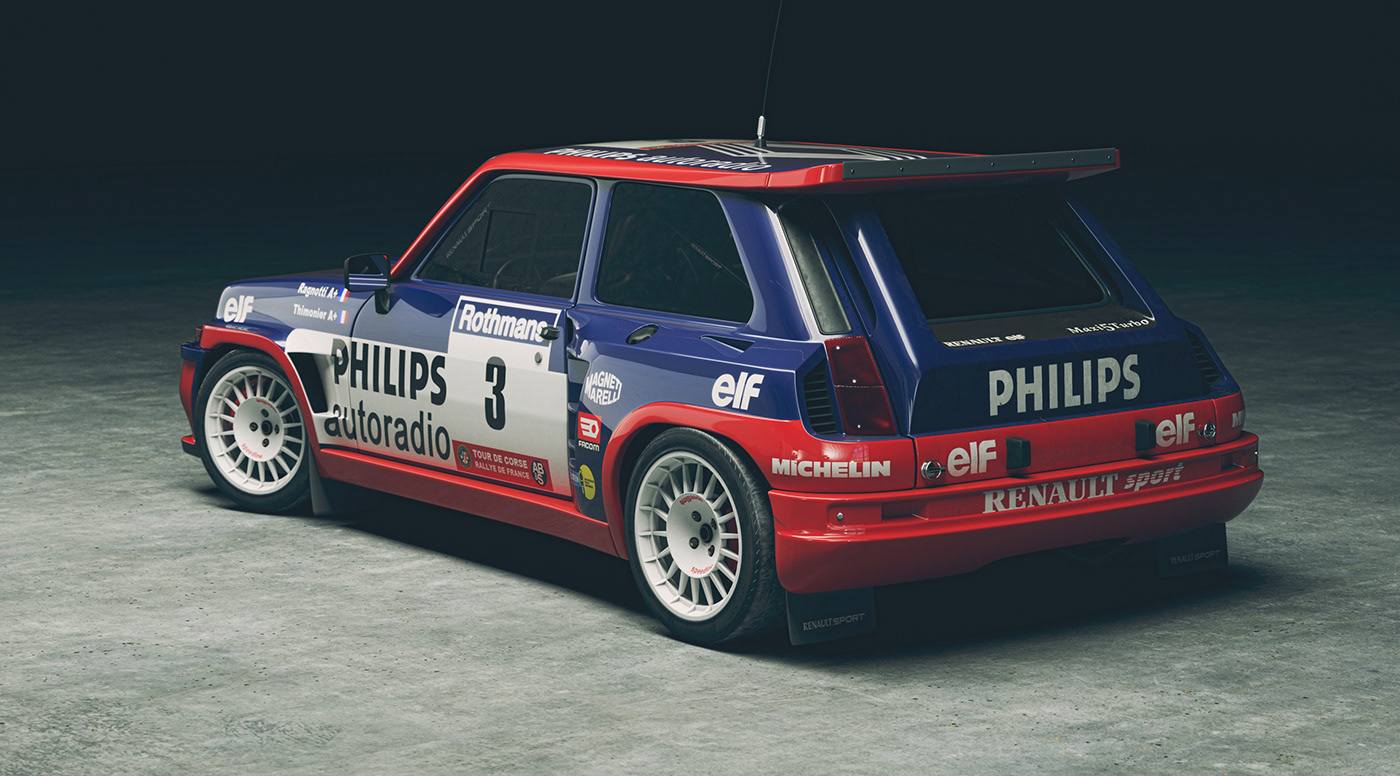 Goon _，Renault 5，renault，cgi，