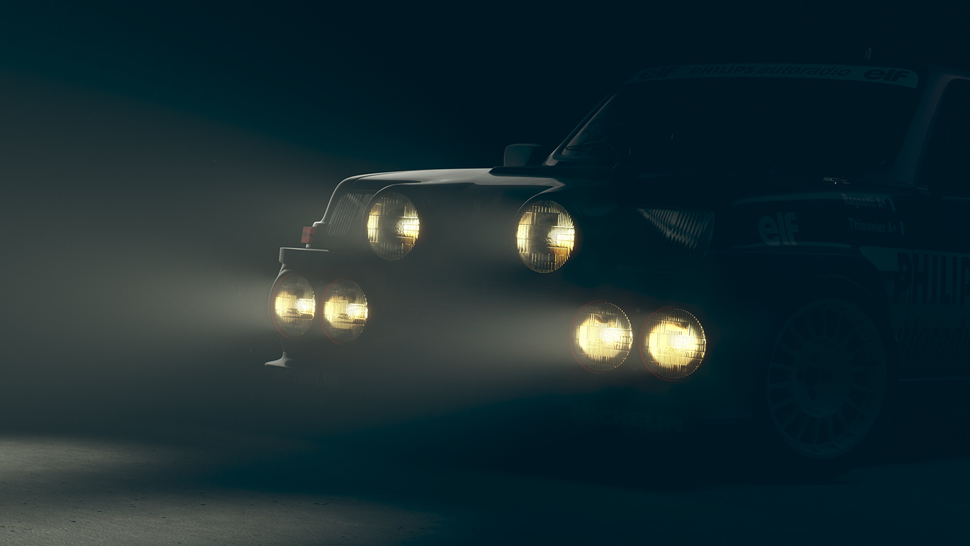 Goon _，Renault 5，renault，cgi，