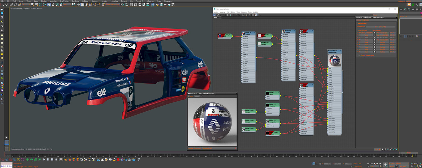 Goon _，Renault 5，renault，cgi，