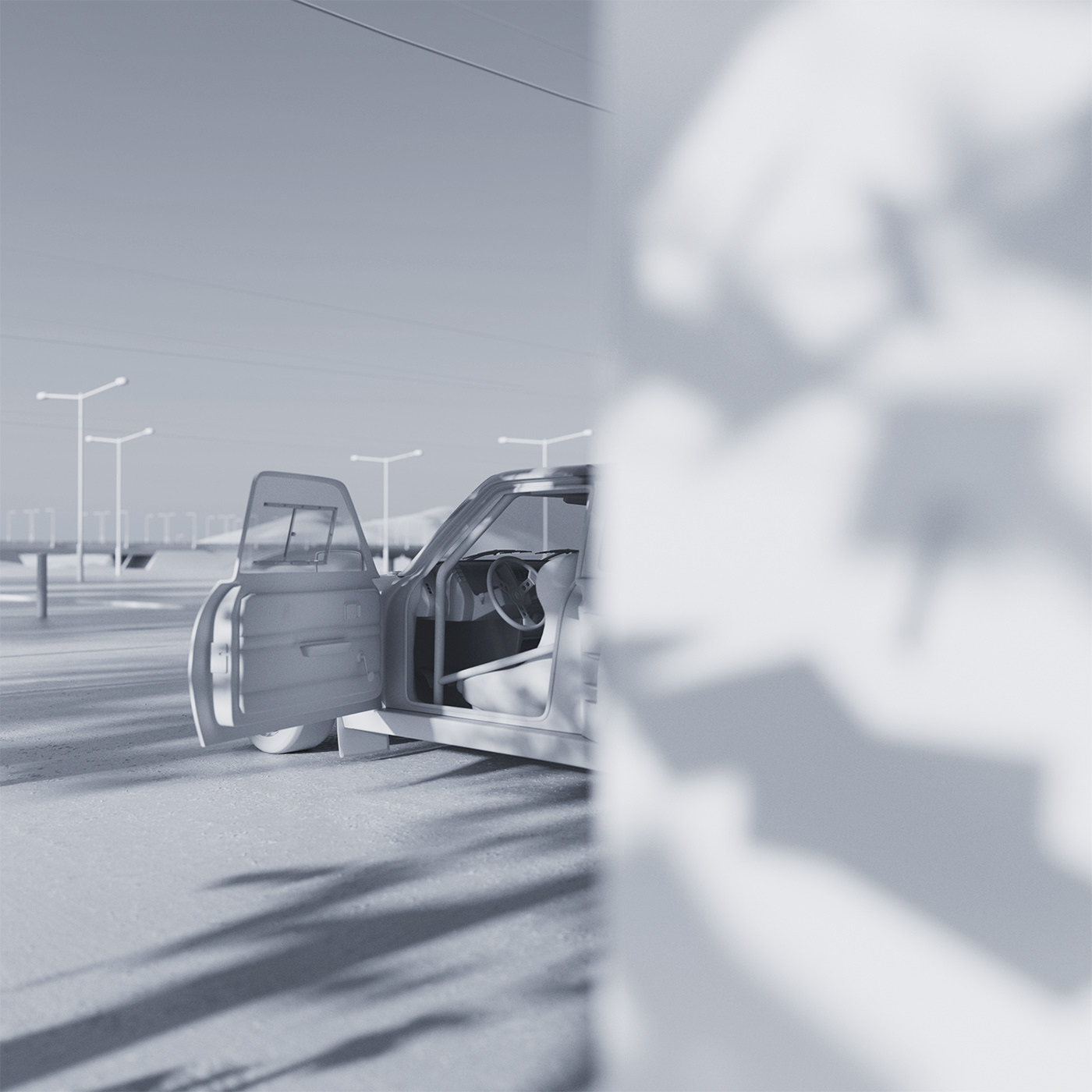 Goon _，Renault 5，renault，cgi，