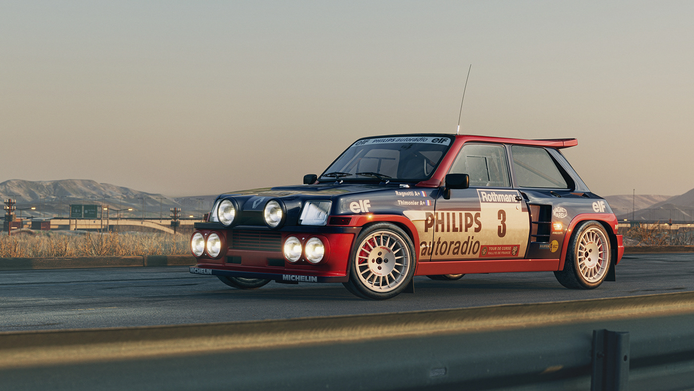 Goon _，Renault 5，renault，cgi，