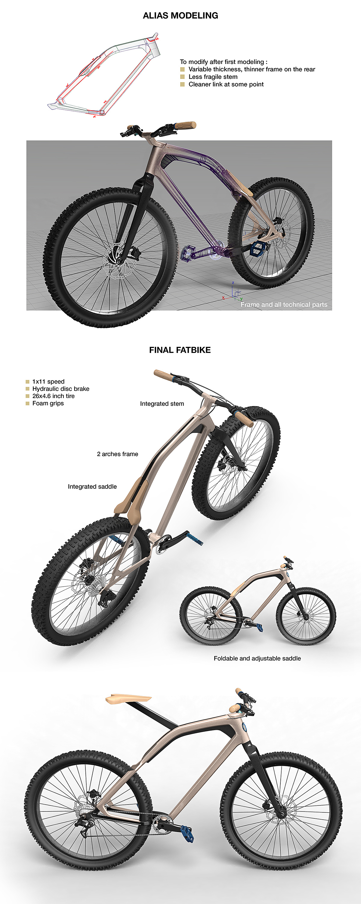 Snow，Volvo，Bicycle，fold，
