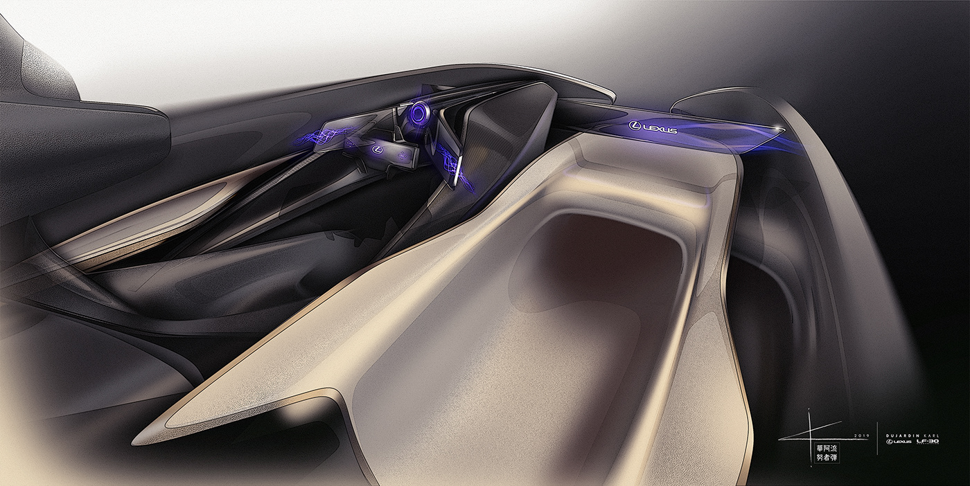 LEXUS，Karl Dujardin，LF-30 Electrified，
