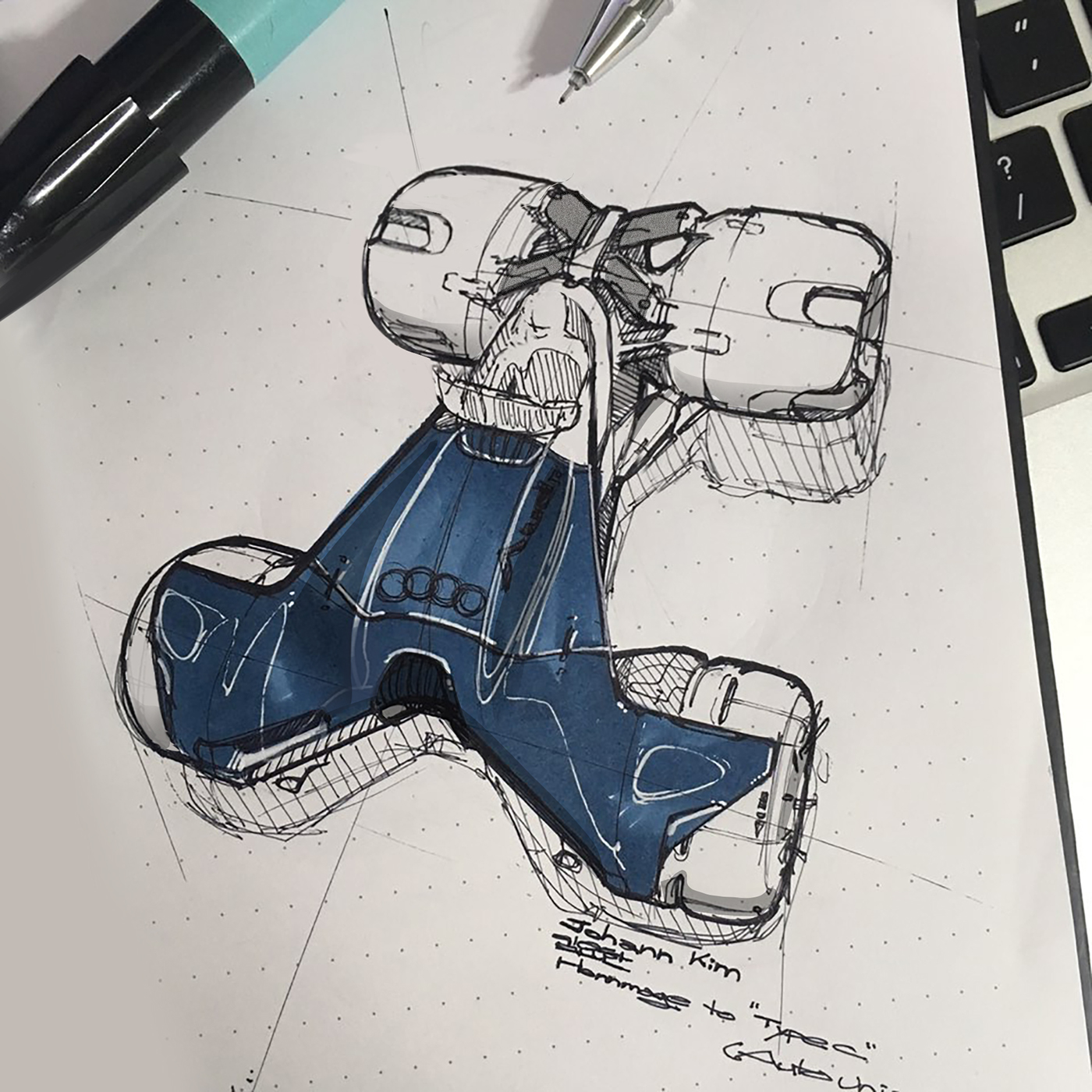 automobile，Hand drawn，juhan ，Kim，