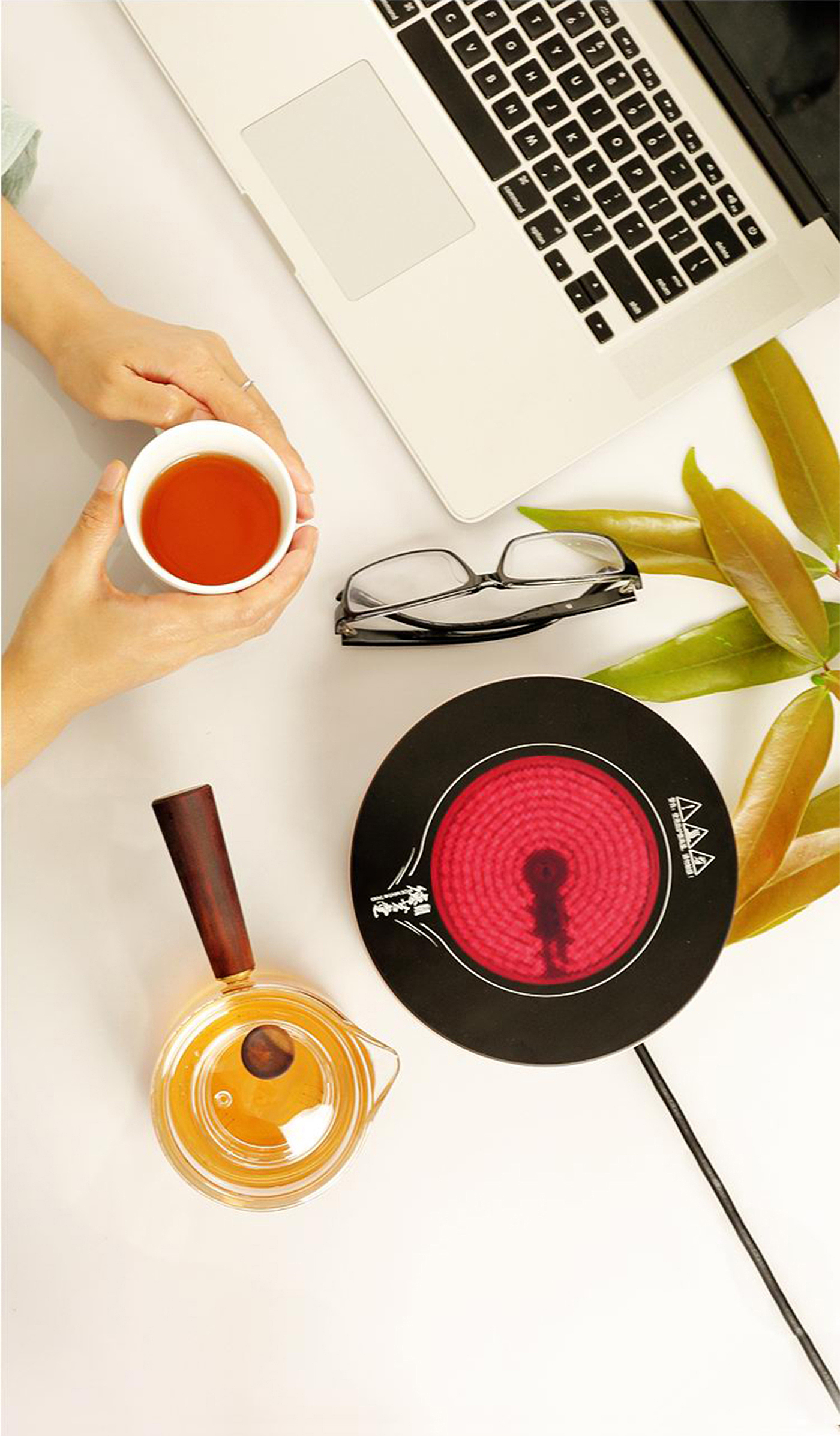 industrial design，product design，small home appliances，Tea appliance，tea set，Electric furnace，Radiant-cooker，