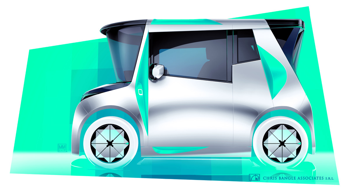 vehicle，Hand drawn，Matteo Mariuzzo，ps，