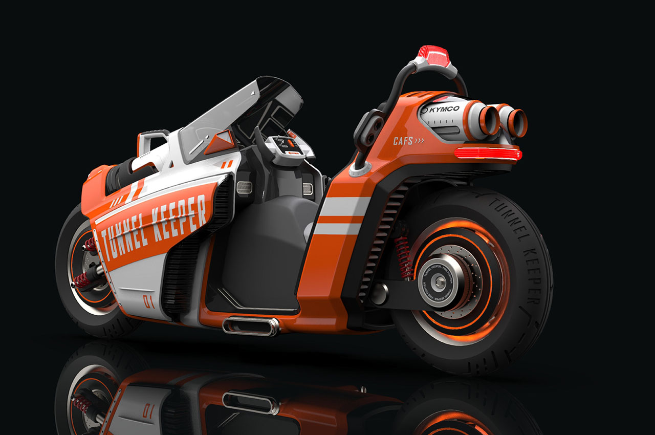 motorcycle，fire control，fire，