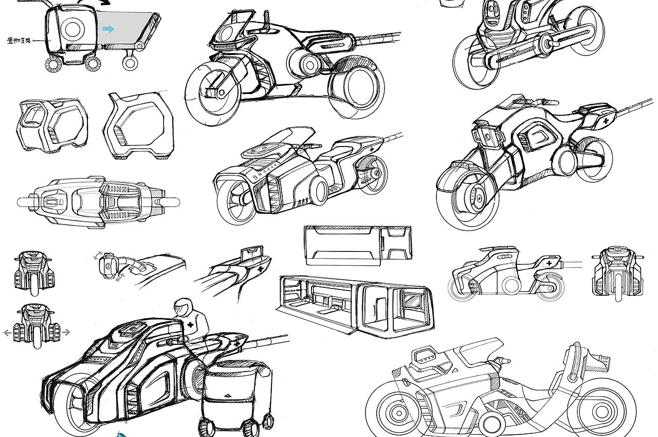 motorcycle，fire control，fire，