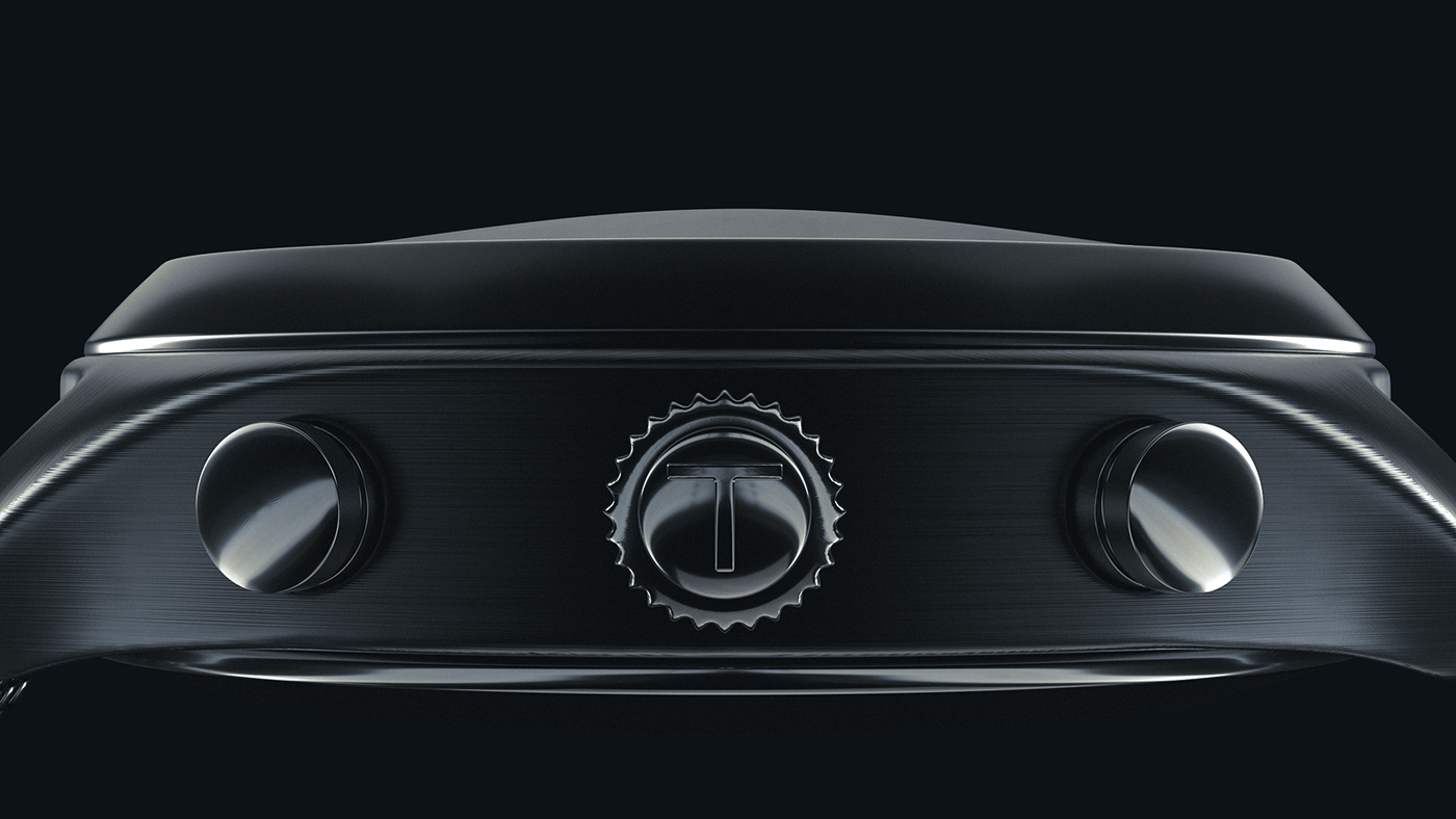 Tissot，Wristwatch，Render，