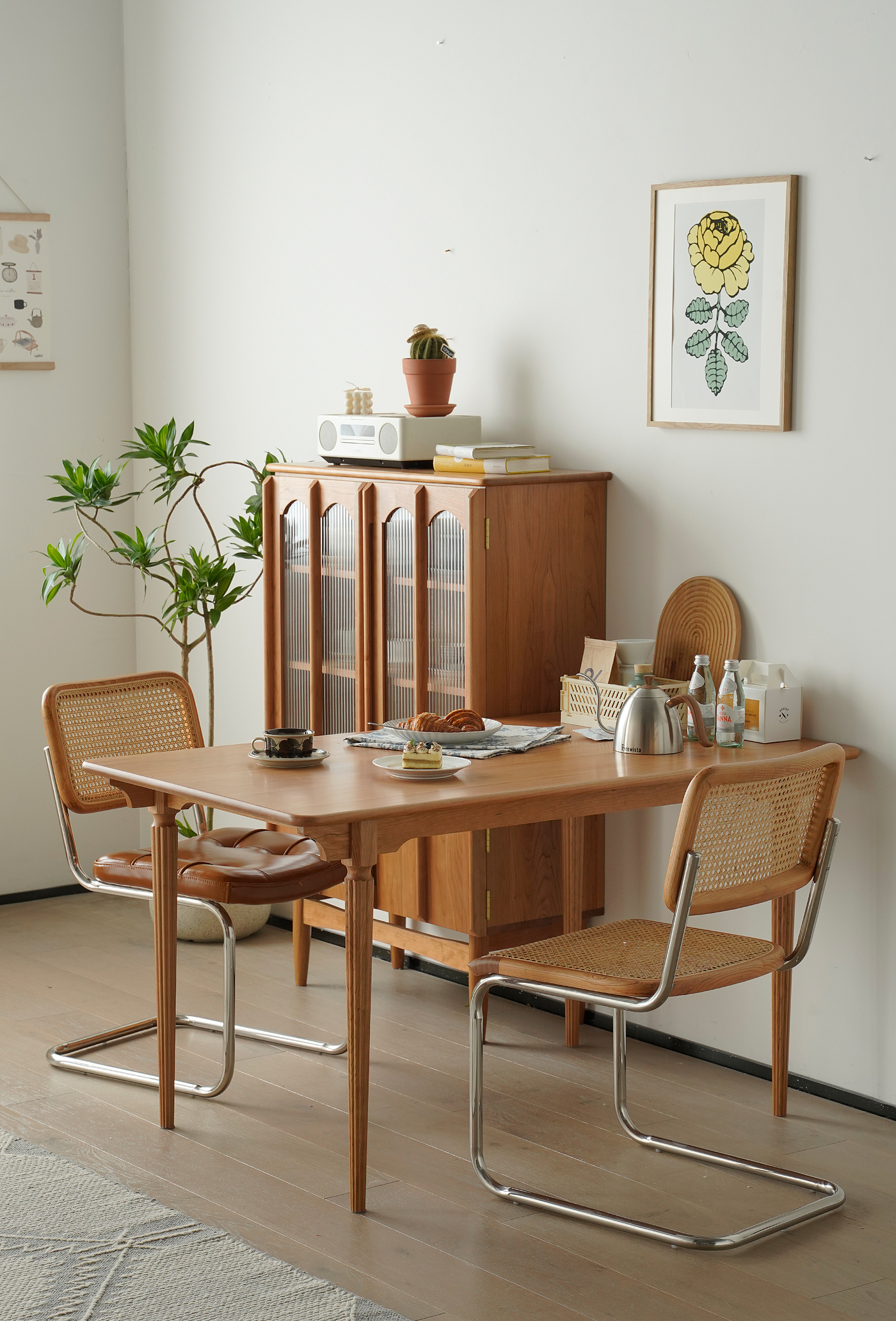 家具，餐桌，实木家具，客厅，餐椅，