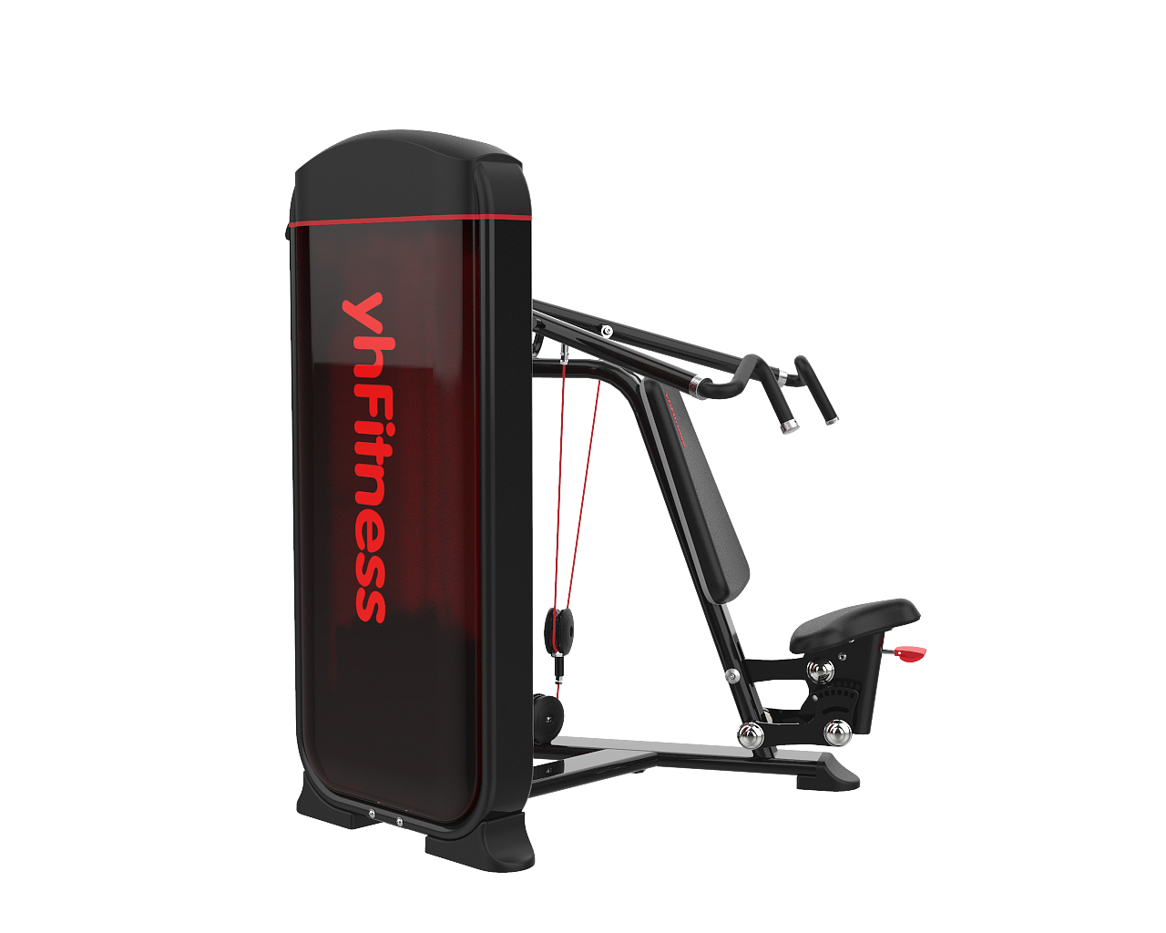 Yu He design，Yuhe fitness equipment design，Sports equipment design，Commercial fitness equipment，Shoulder Press ，