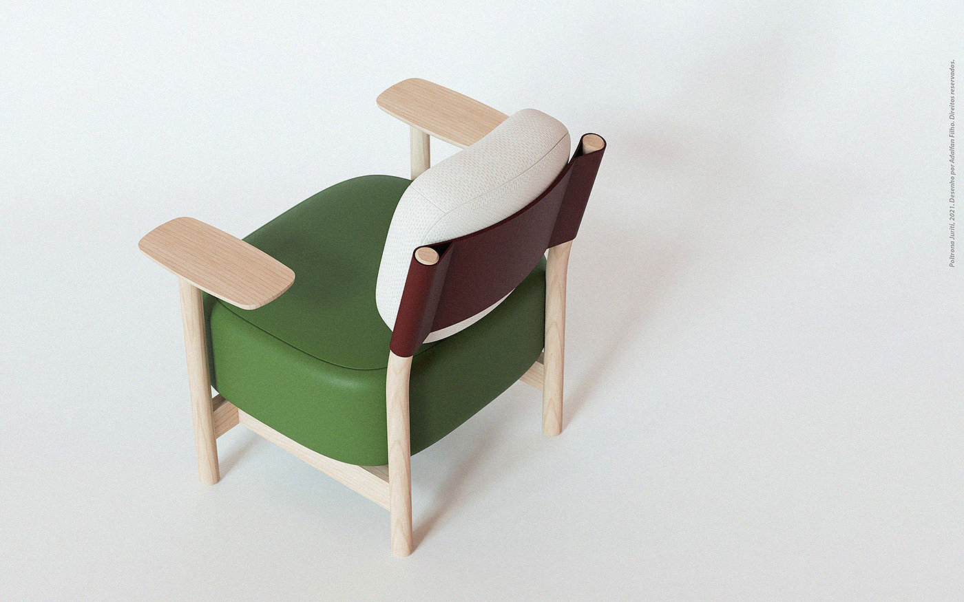 椅子，创意，绿色，