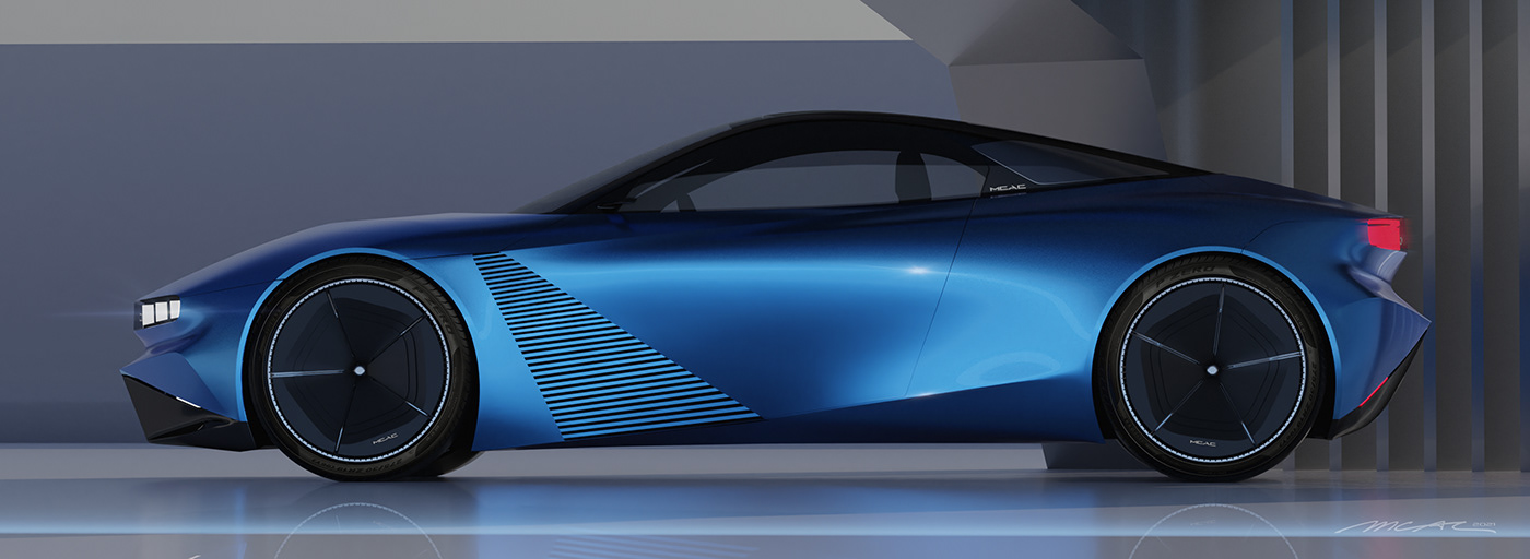 vehicle，automobile，conceptual design，Hand drawn，