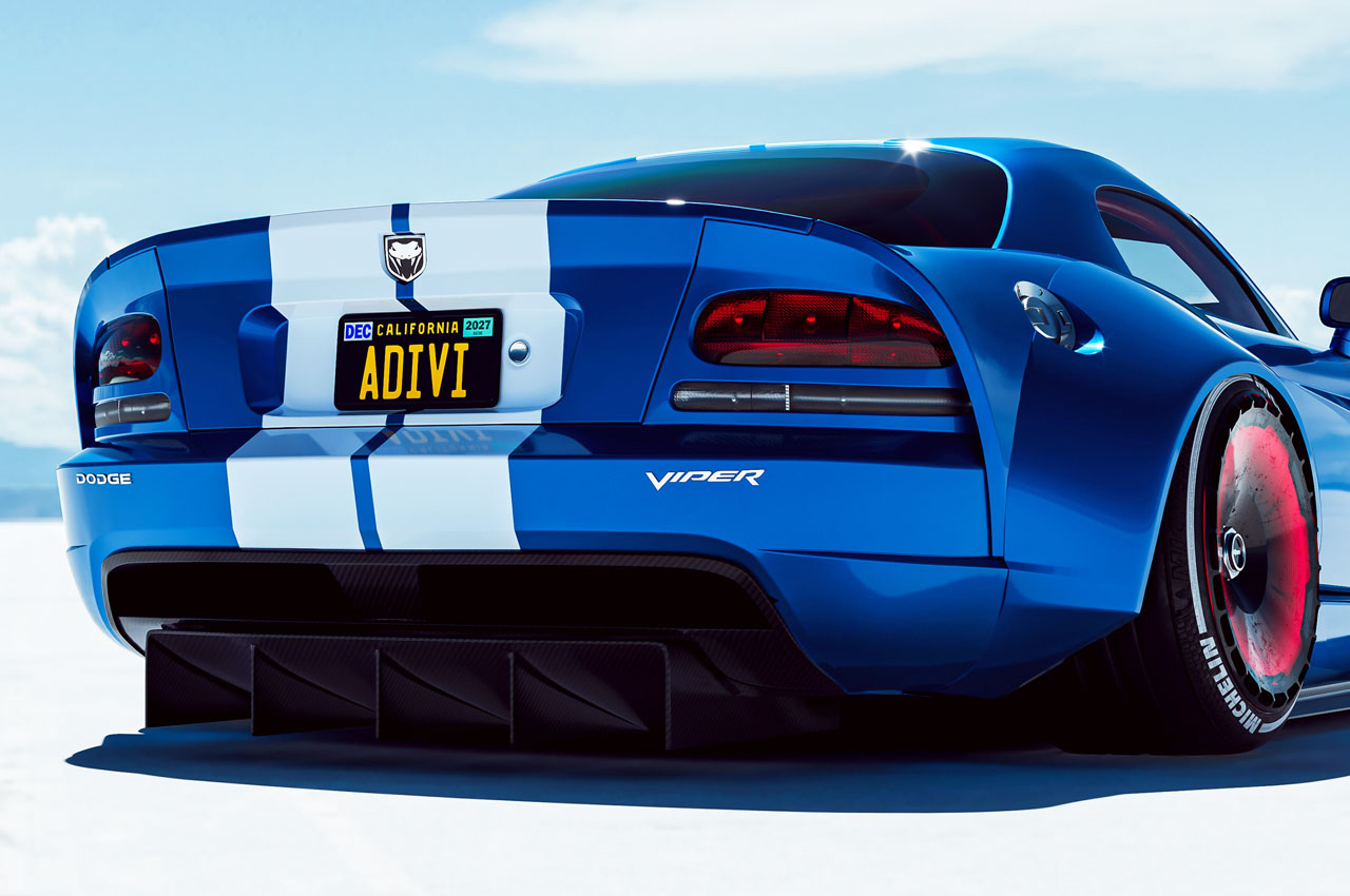 Sports car，blue，Red interior，