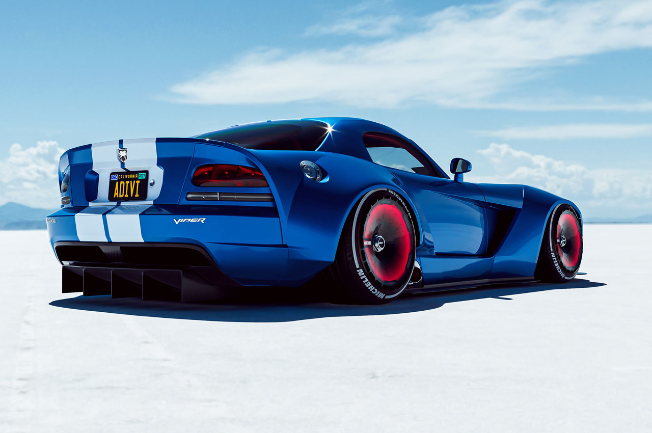 Sports car，blue，Red interior，