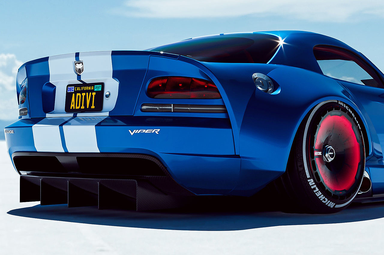 Sports car，blue，Red interior，
