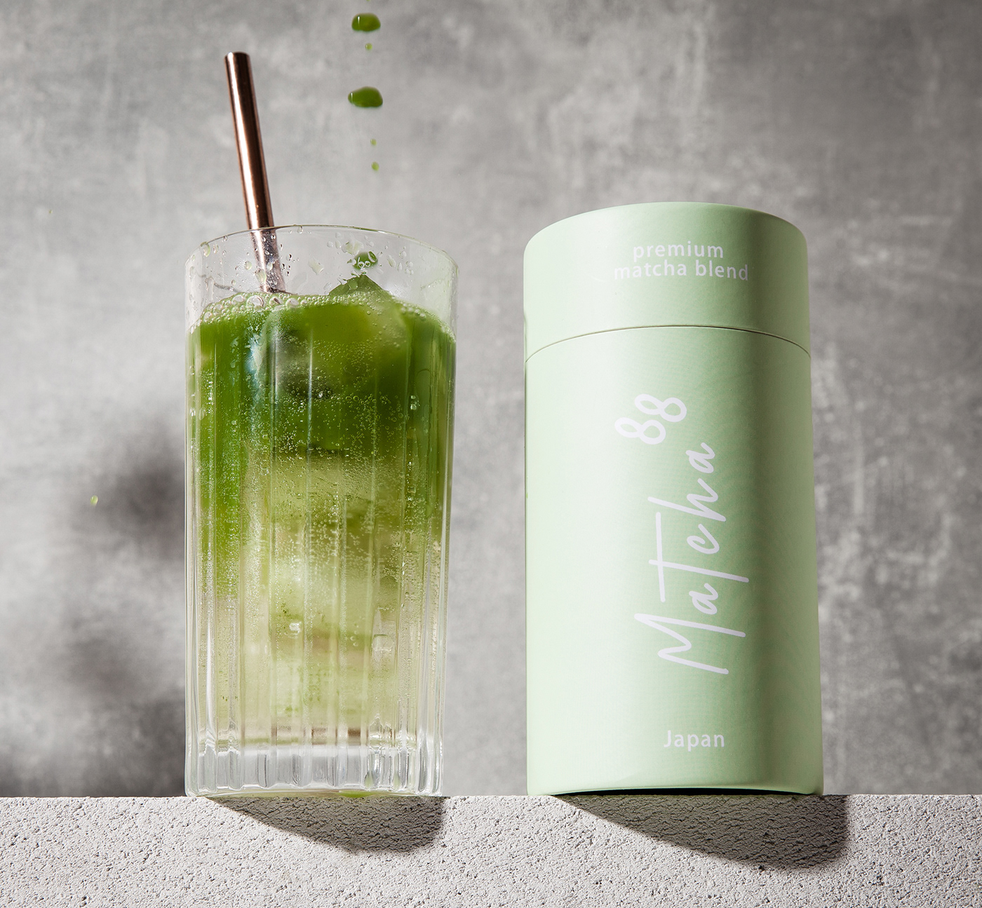 packing，Brand promotion，Matcha88，product design，