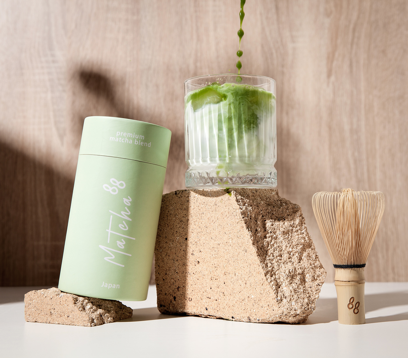 packing，Brand promotion，Matcha88，product design，