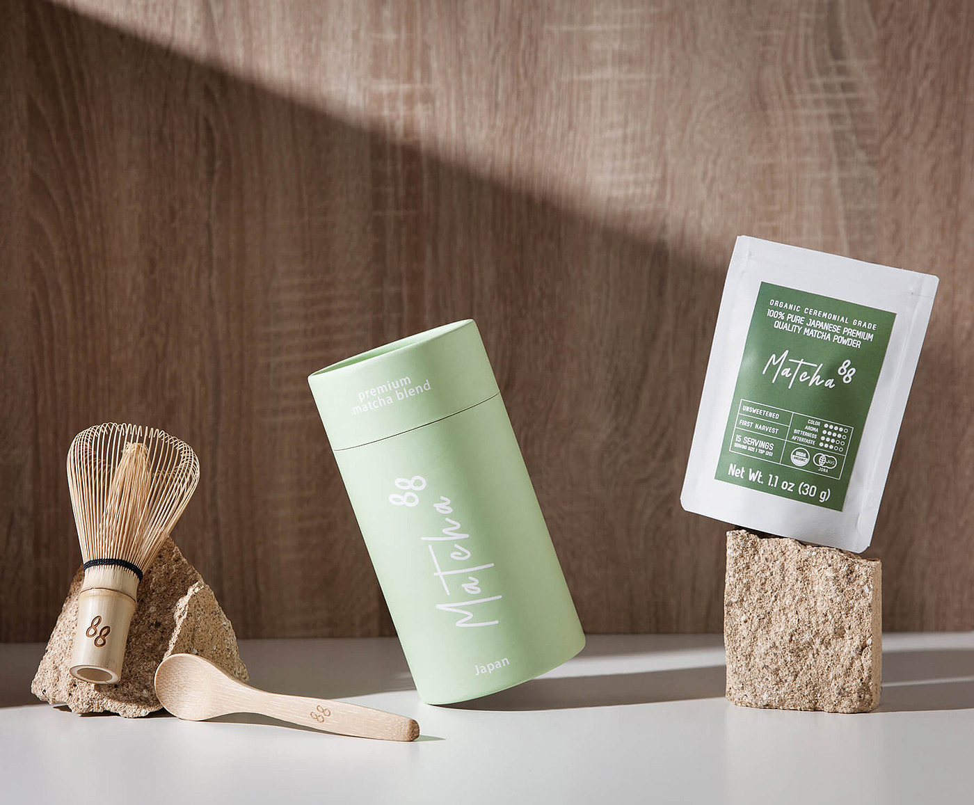 packing，Brand promotion，Matcha88，product design，