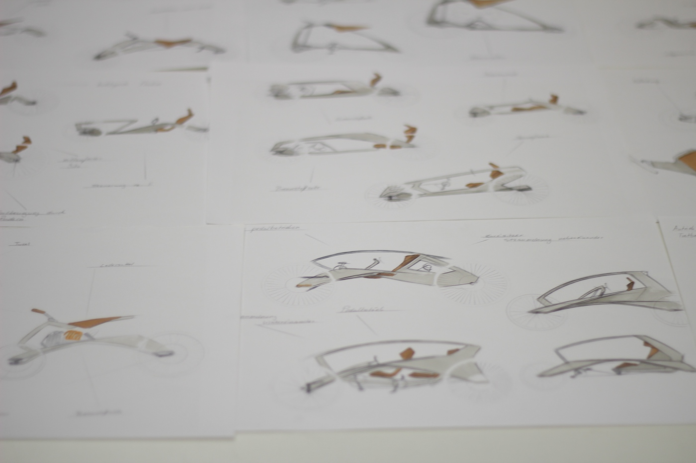 design sketch，sketch，woodiness，Tricycle，