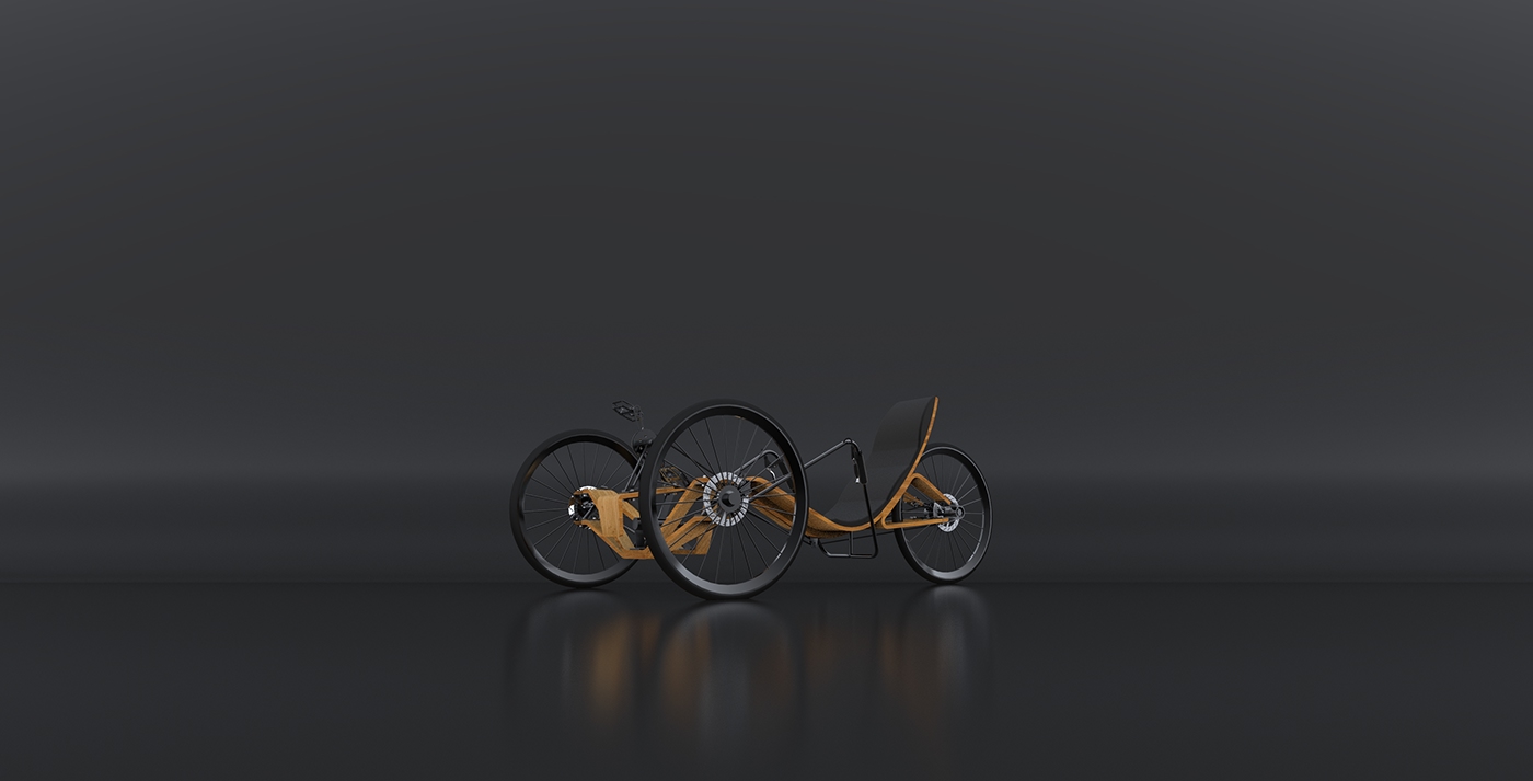 design sketch，sketch，woodiness，Tricycle，