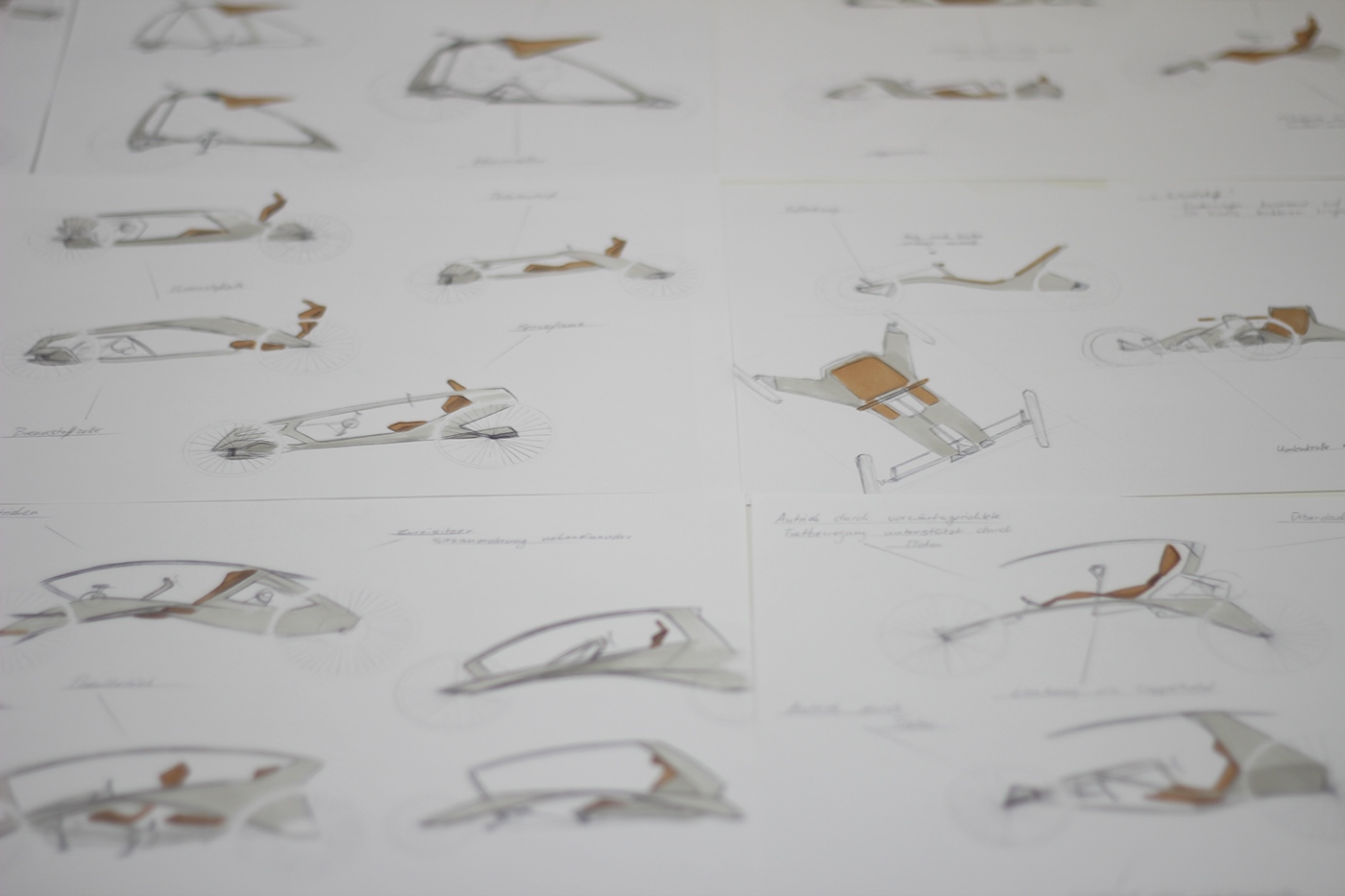 design sketch，sketch，woodiness，Tricycle，