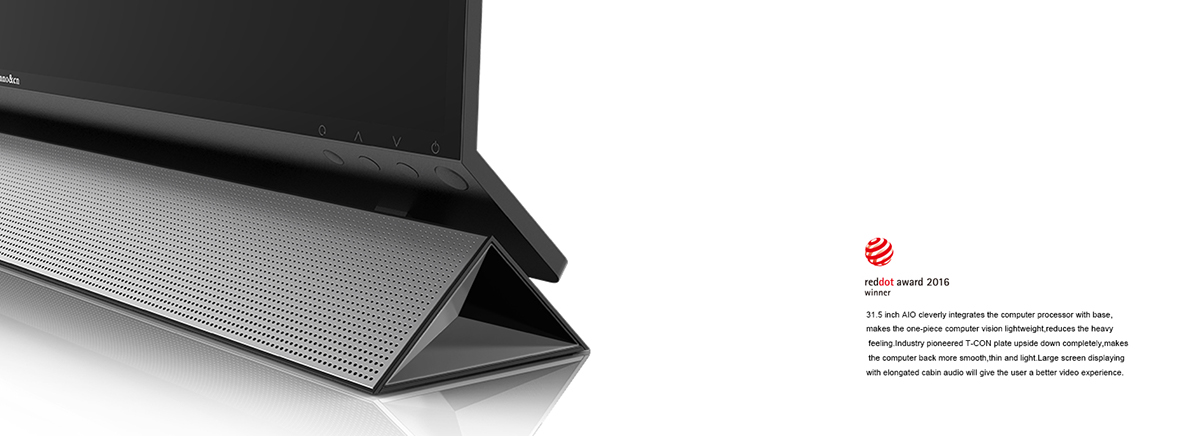 television，base，household electrical appliances，2016 red dot，