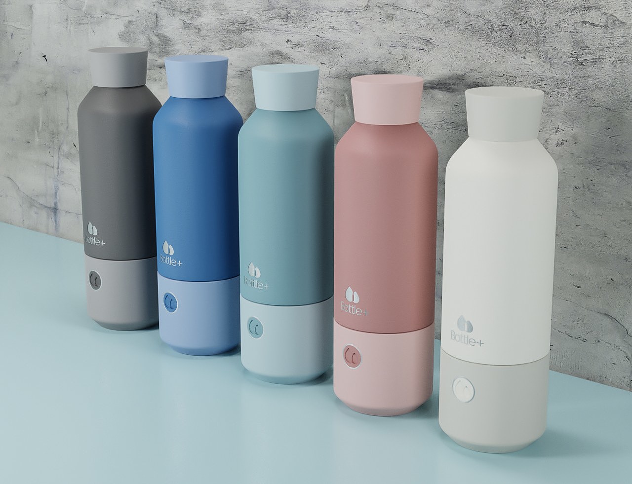 Bottle+，Sparkling Water，