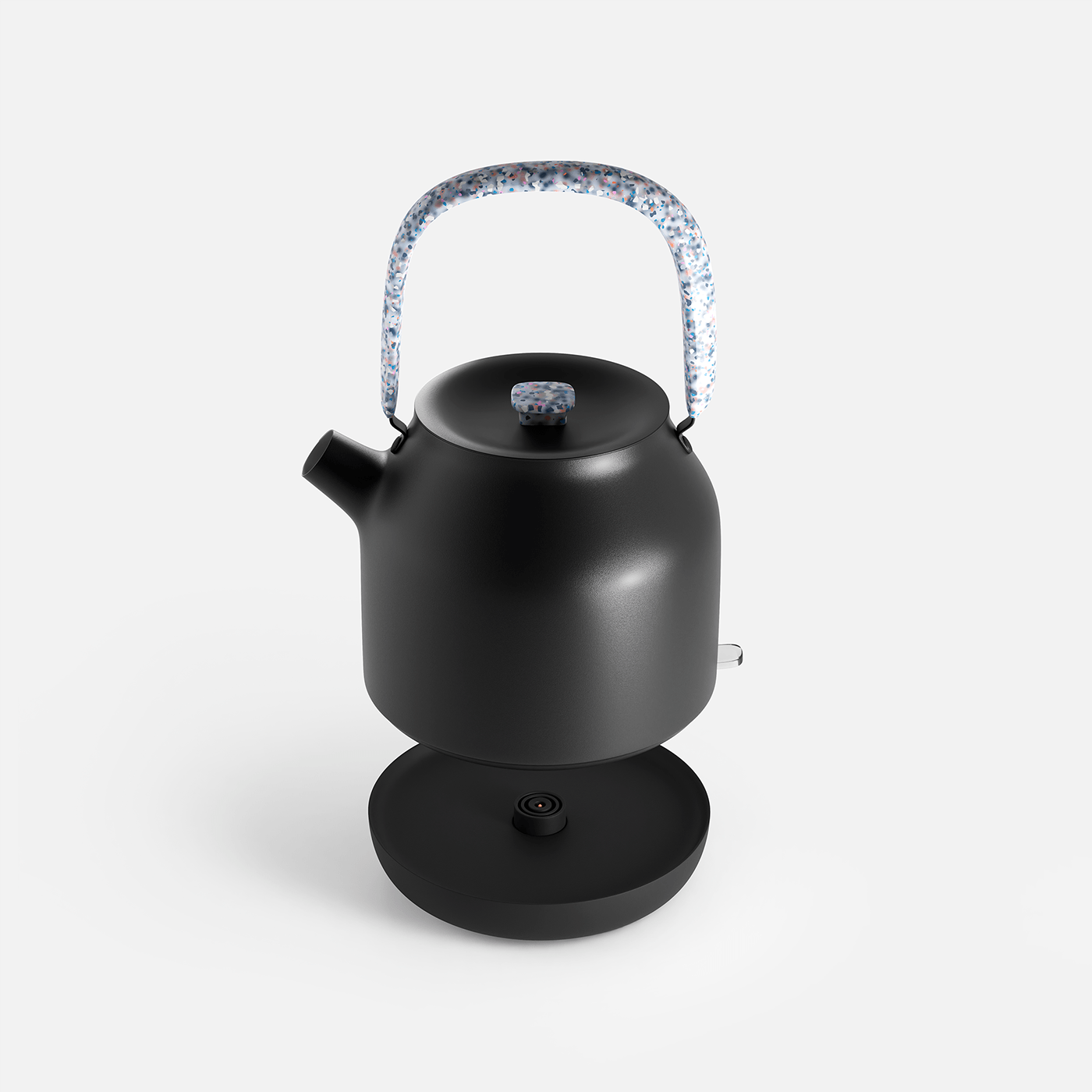 Electric kettle，beautiful，3D modeling，