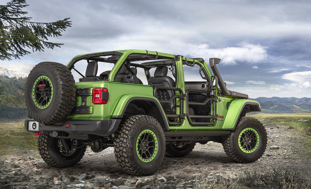 2017 Los Angeles Auto Show，jeep，Horse Herder，automobile，jeep，