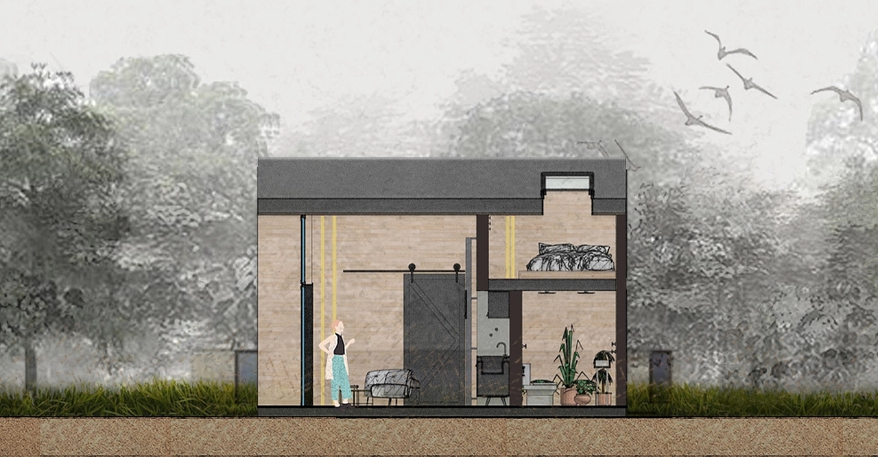 residence，compact，practical，environment protection，