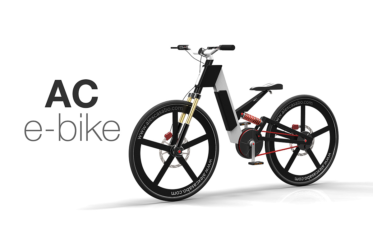 Electric bicycle，Ultralight，concept，practical，