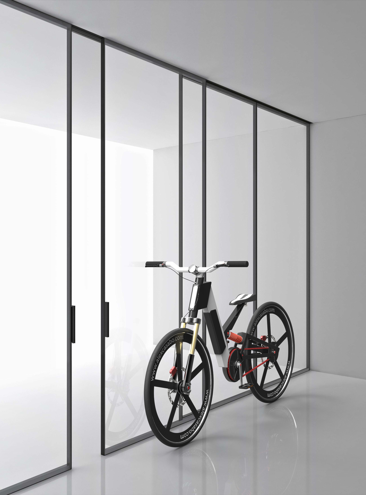 Electric bicycle，Ultralight，concept，practical，