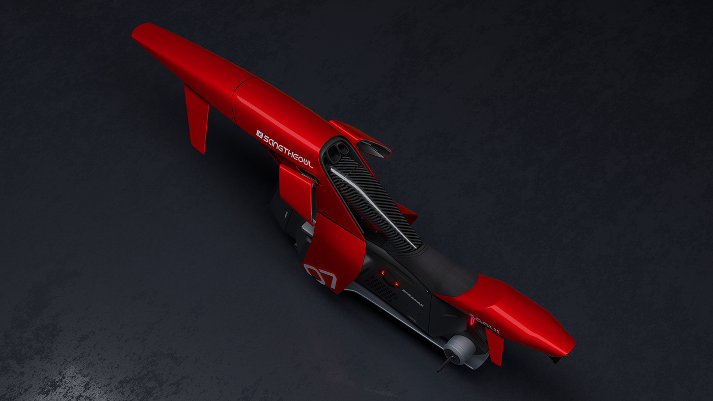 science fiction，concept，Render，Bicycle，