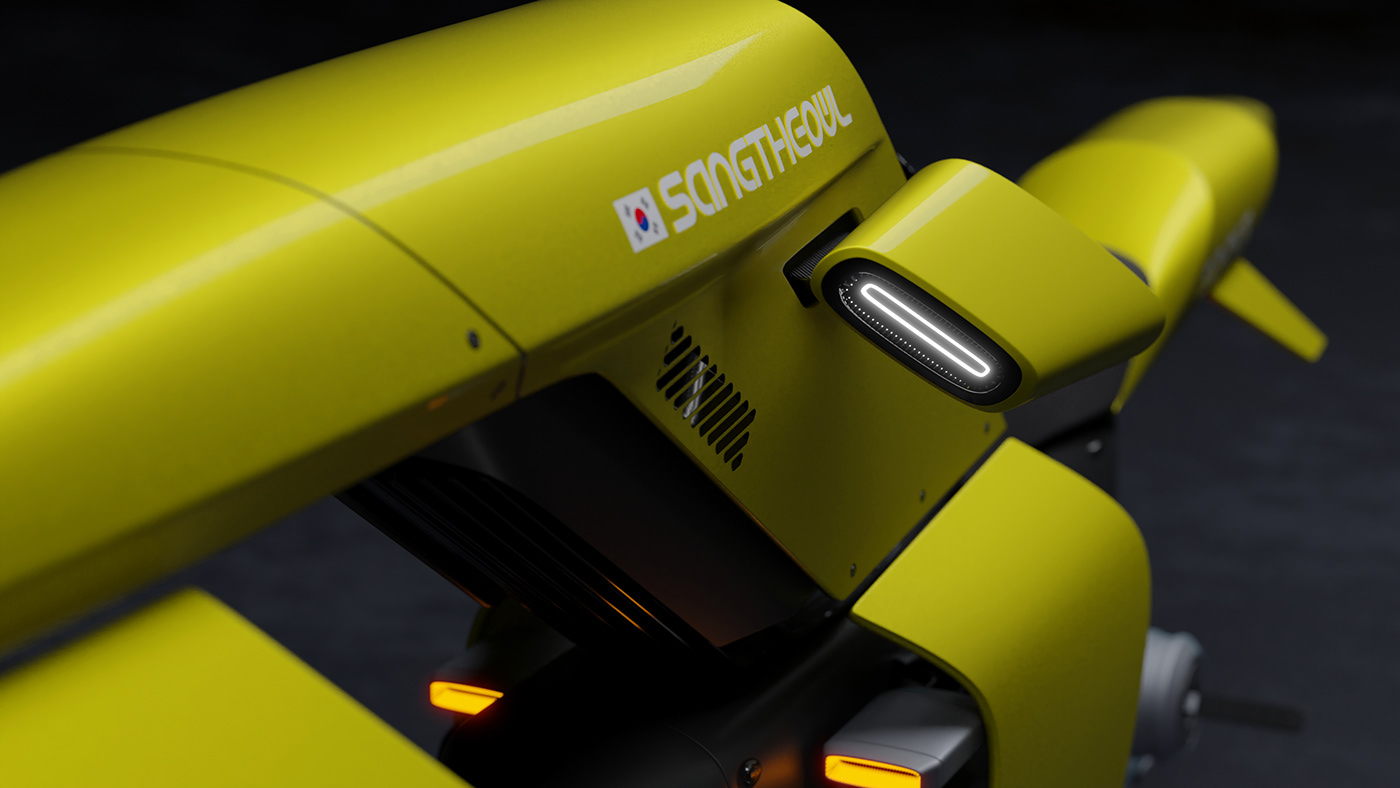 science fiction，concept，Render，Bicycle，