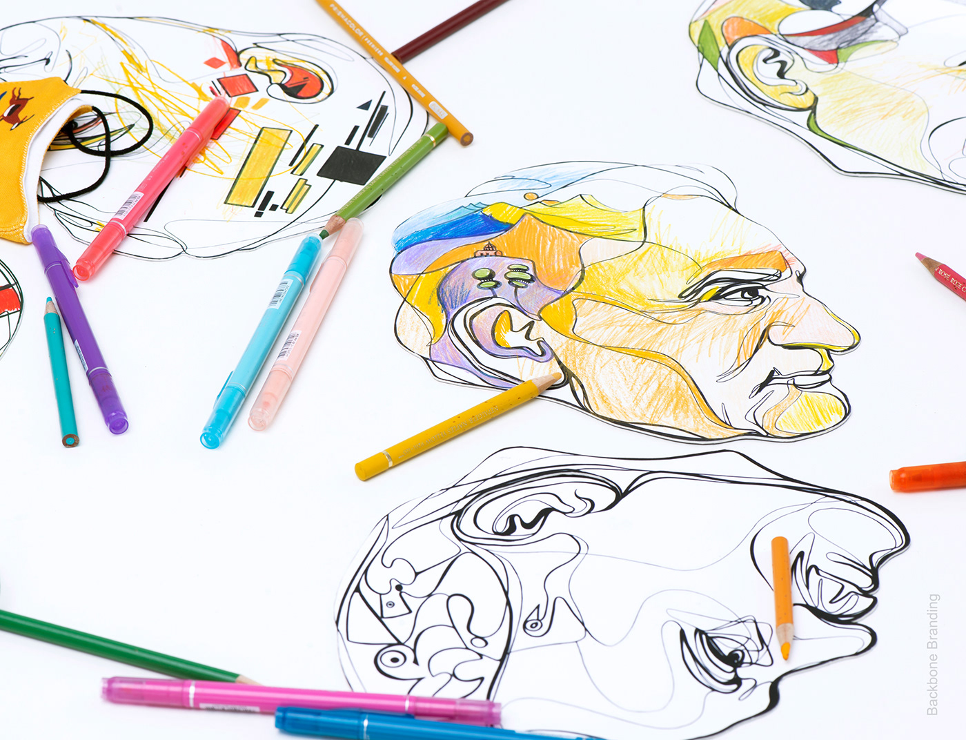 Mask，security，Art，spread，