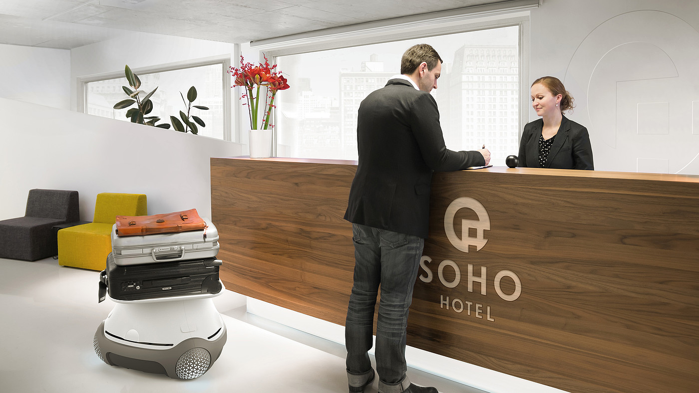 hospital，Medical service robot，autonomous navigation ，Recognition barriers，2015 red dot，
