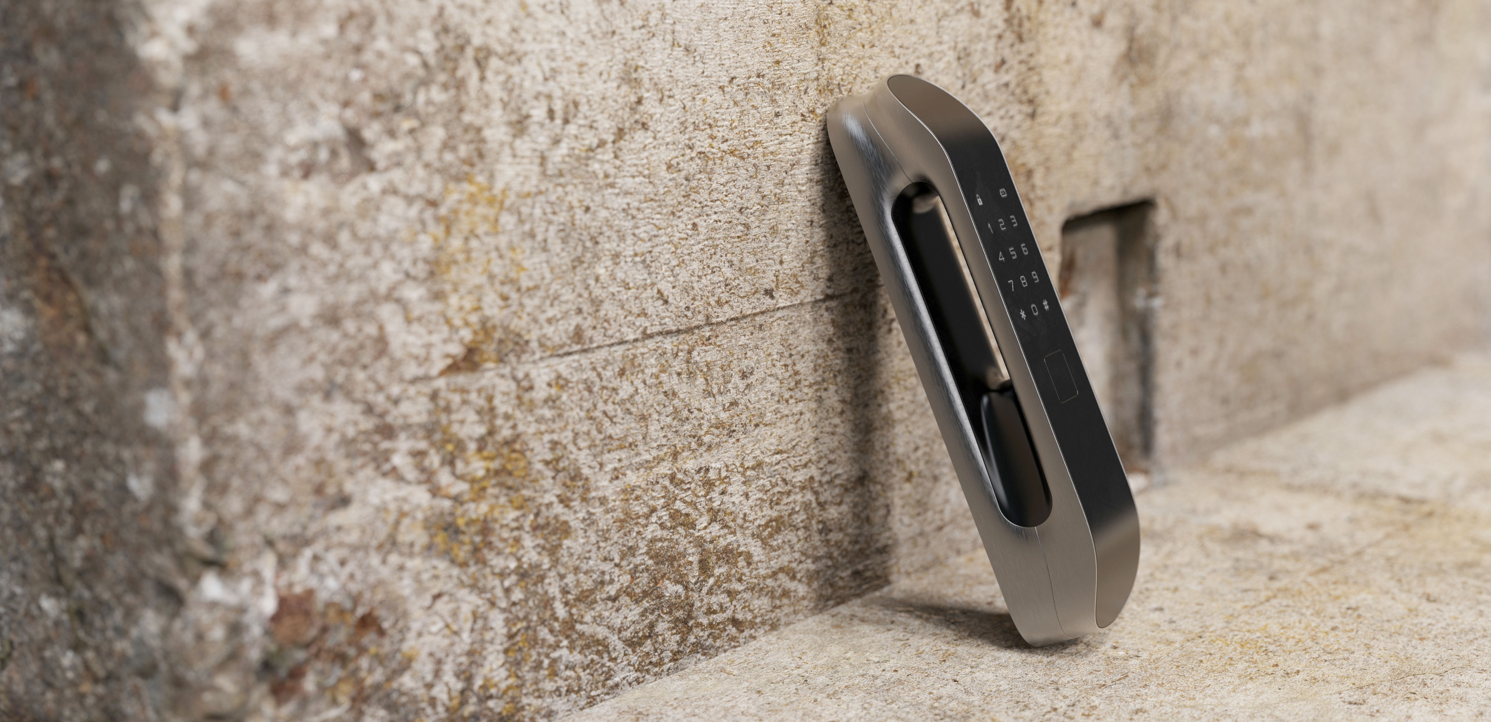 Fingerprint lock，industrial design，Intelligent digital，