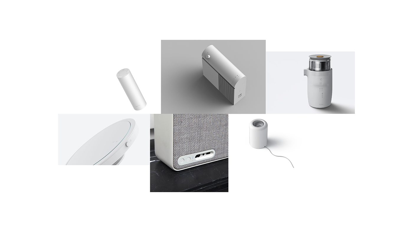 loudspeaker box，product，white，Separable，