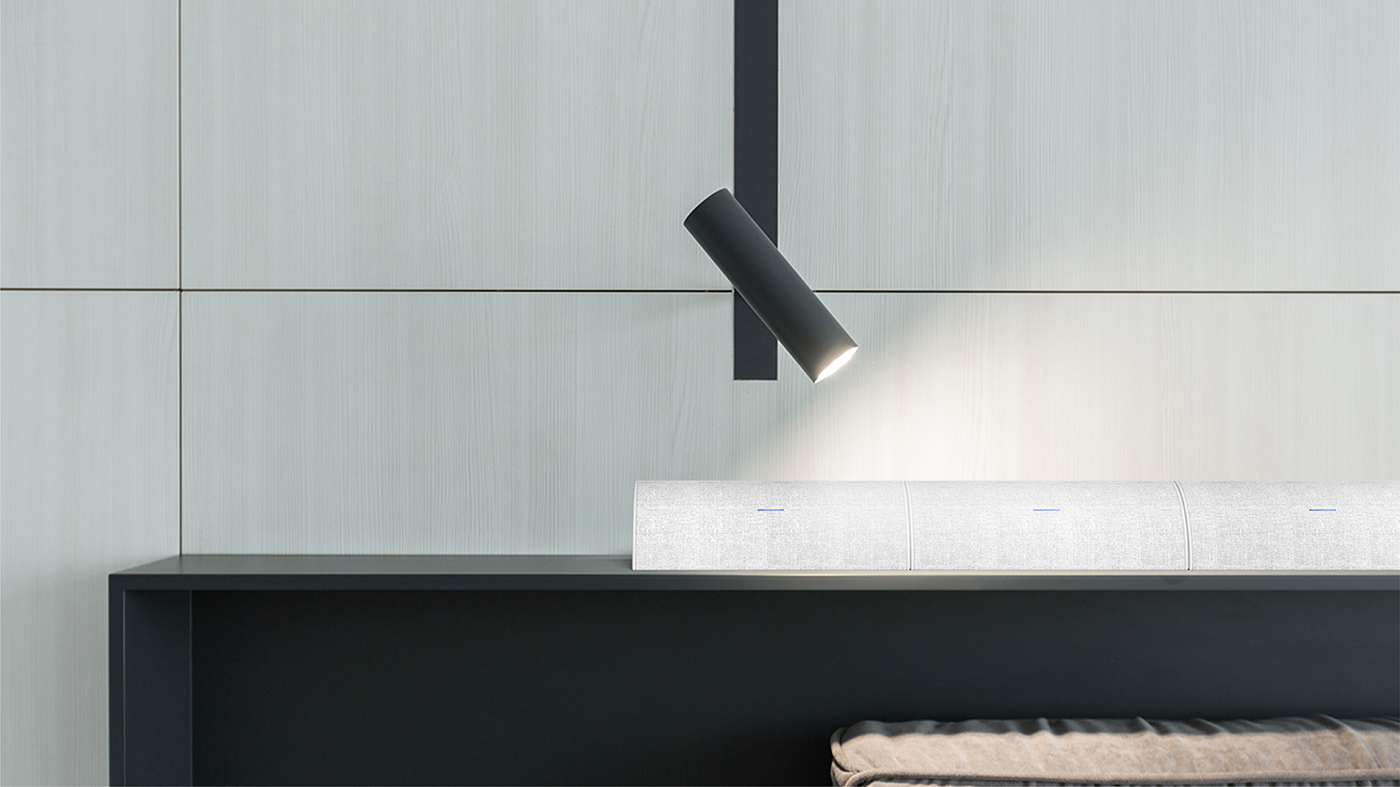 loudspeaker box，product，white，Separable，