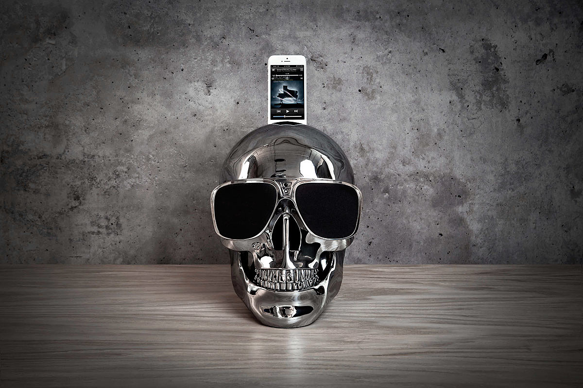 sound design ，portable，Bluetooth，AeroSkull，