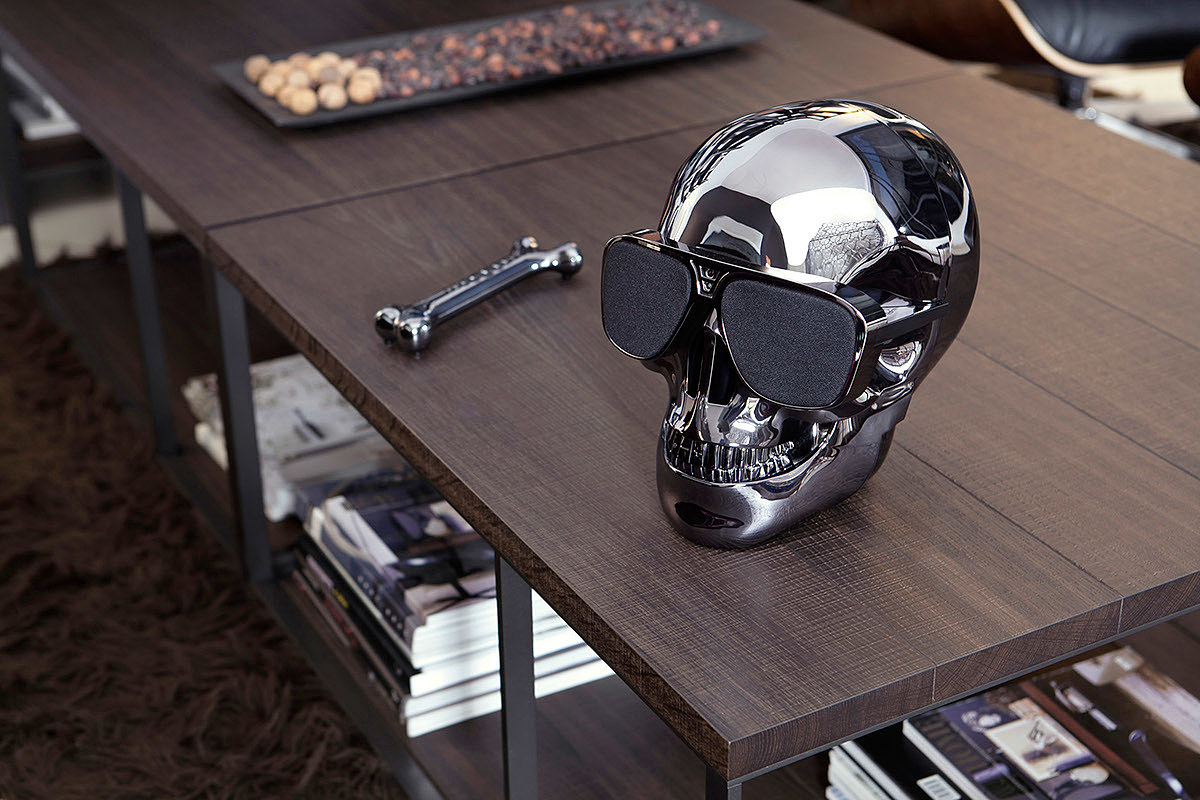 sound design ，portable，Bluetooth，AeroSkull，