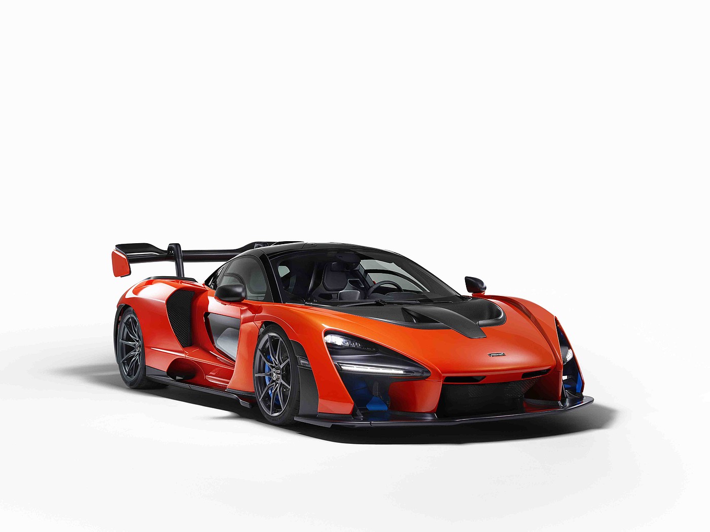 mclaren，Senna，红色，酷炫，