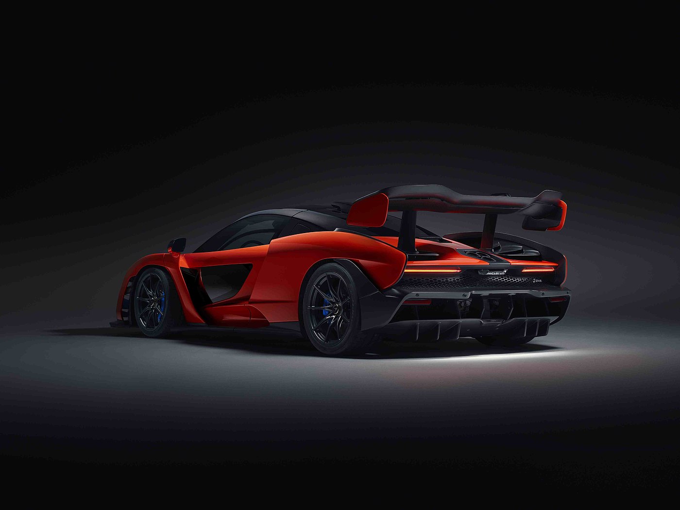 mclaren，Senna，红色，酷炫，